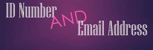 ID and Email 